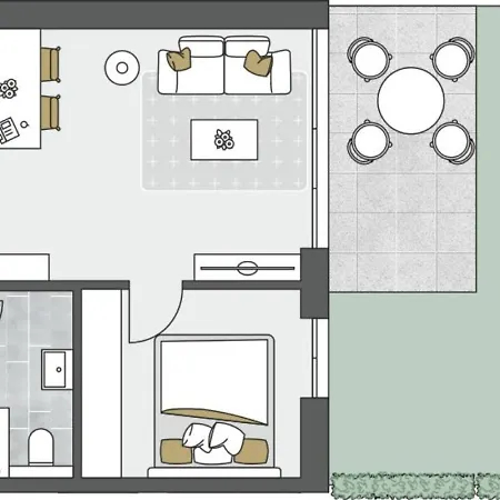 Apartment Urban-apartmenthaus Zwischen Berg Und