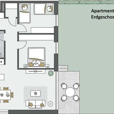 Urban-apartmenthaus Zwischen Berg Und Apartment